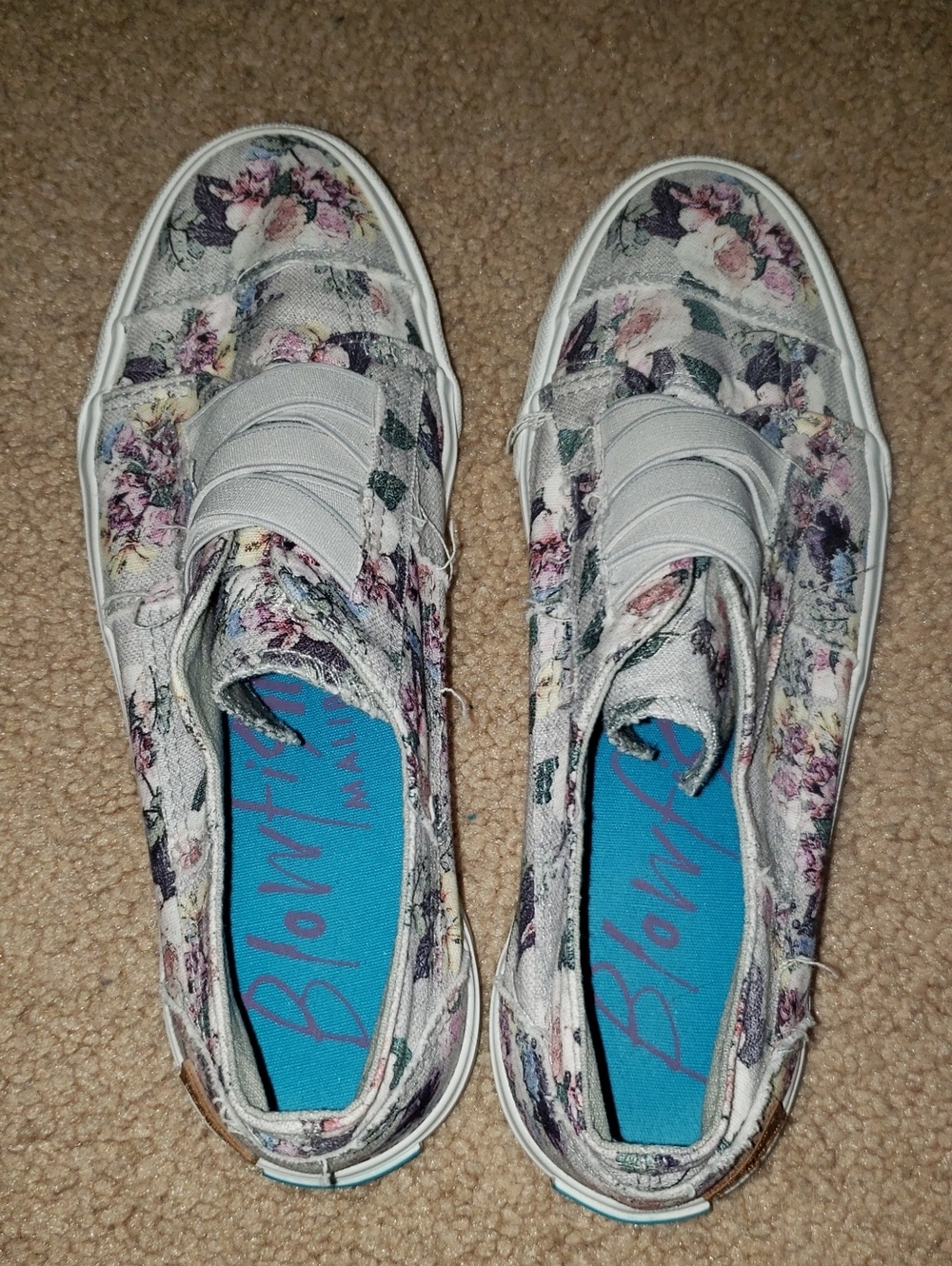 Blowfish Marley Sneakers - Grey Bella Print (7.5) - Picture 5 of 7